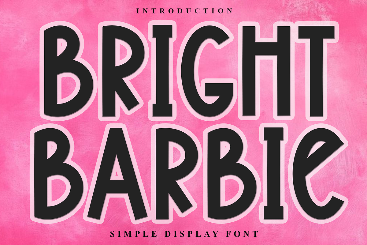Bright Barbie, a Script Font by FreshTypeINK (Photo 1 of 7)