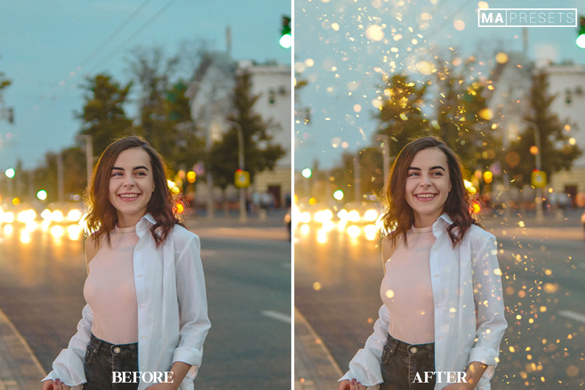 100 BOKEH DUST OVERLAYS, an Object Graphic by MaPresets (Photo 6 of 9)