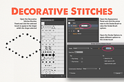 Decorative Stitch Brushes, a Brush Add-On by Bene's shop (Thumbnail 5 of 5)