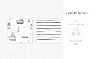 Sea Ship, a Pattern Graphic by AnnieArt (Thumbnail 2 of 4)