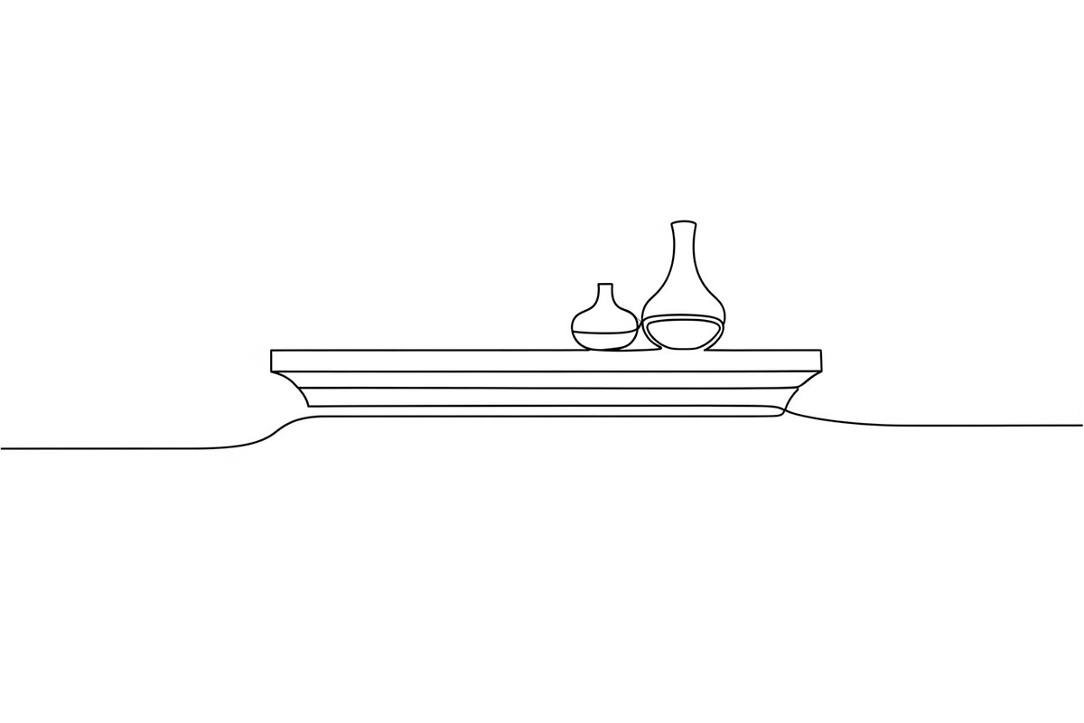 Wall Shelf Bracket Vector Bundle, an Illustration by Gaye Art (Photo 35 of 51)