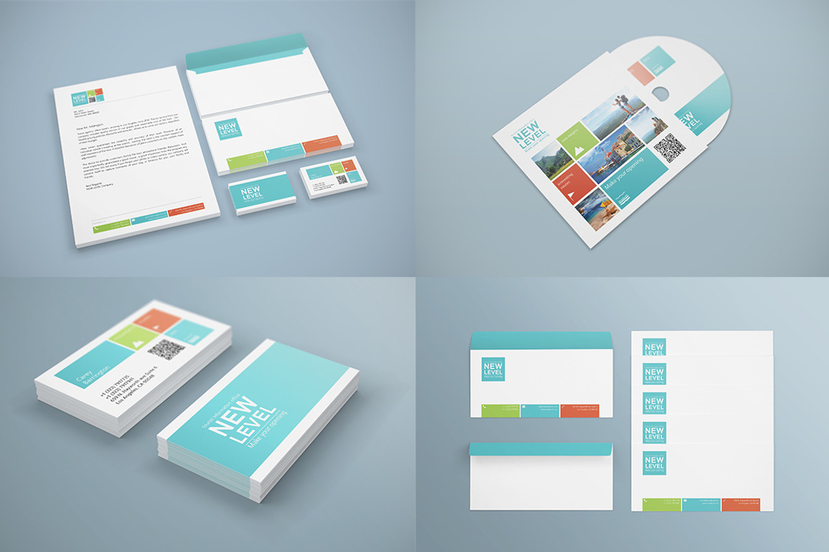 Stationery / Branding Mock-Up #2, a Product Mockup by ItemBridge (Photo 2 of 5)