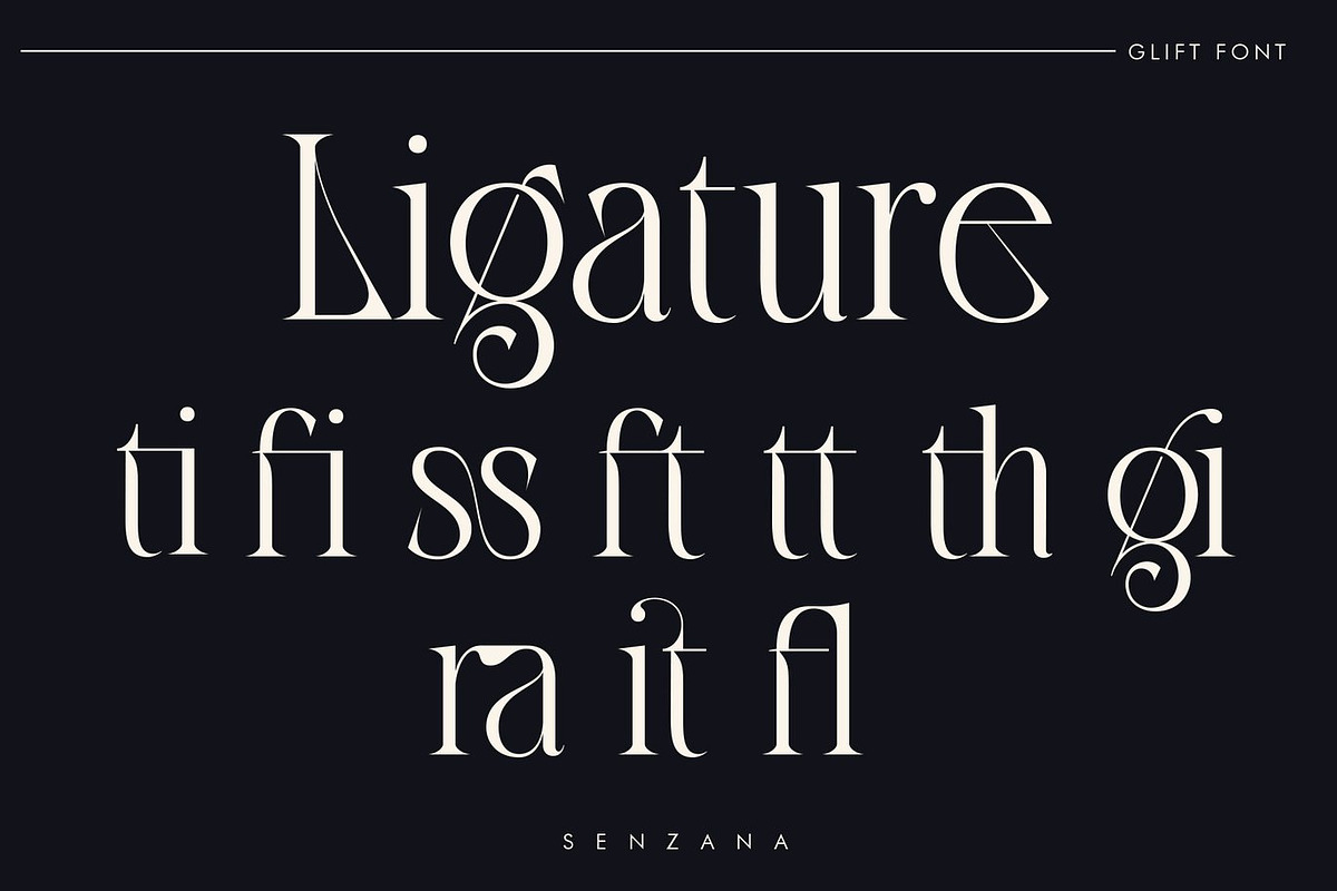 Rose - Modern Serif Font, a Serif Font by Luna Shop (Photo 6 of 10)
