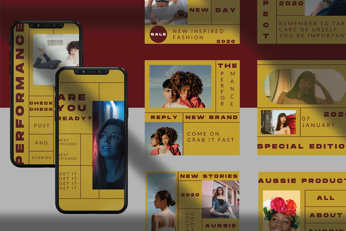 AUSSIE Instagram Template, a Social Media Template by Compaq_Creative (Photo 8 of 10)