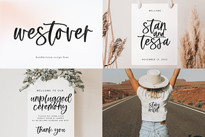 Farmhouse Font Bundle Part Three