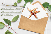 Nautical Watercolor Clipart, an Illustration by Libby Wishes (Thumbnail 6 of 7)