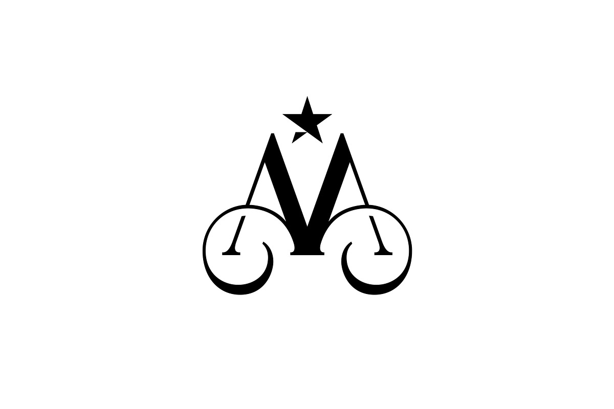 Luxury Letter M with Star Logo, a Branding & Logo Template by Luxury Logos (Photo 3 of 4)