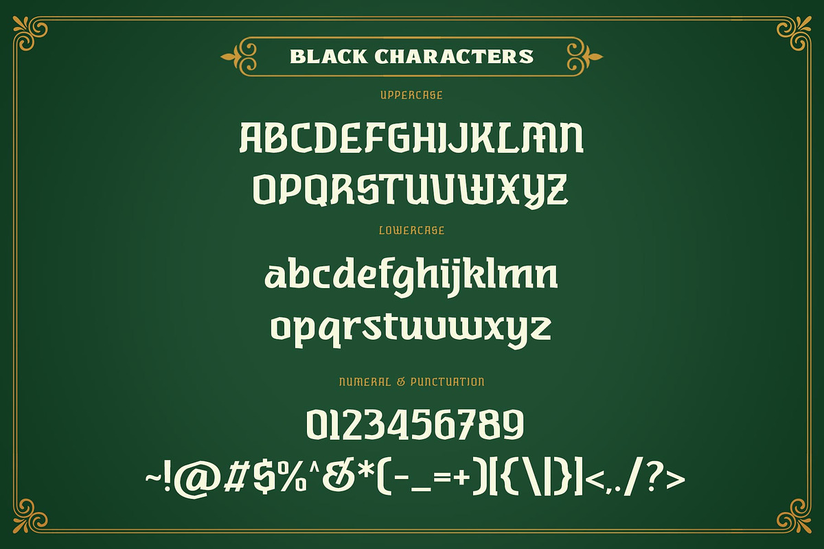 Brown Hunter Victorian Set, a Serif Font by alit design (Photo 23 of 32)