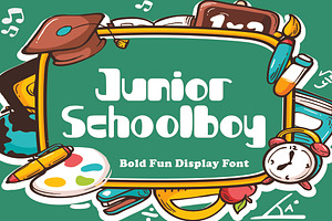 Junior Schoolboy - Bold Fun Display