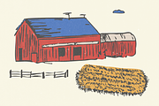 DUSTY COUNTRY, an Illustration by Kukla Studio (Thumbnail 6 of 10)