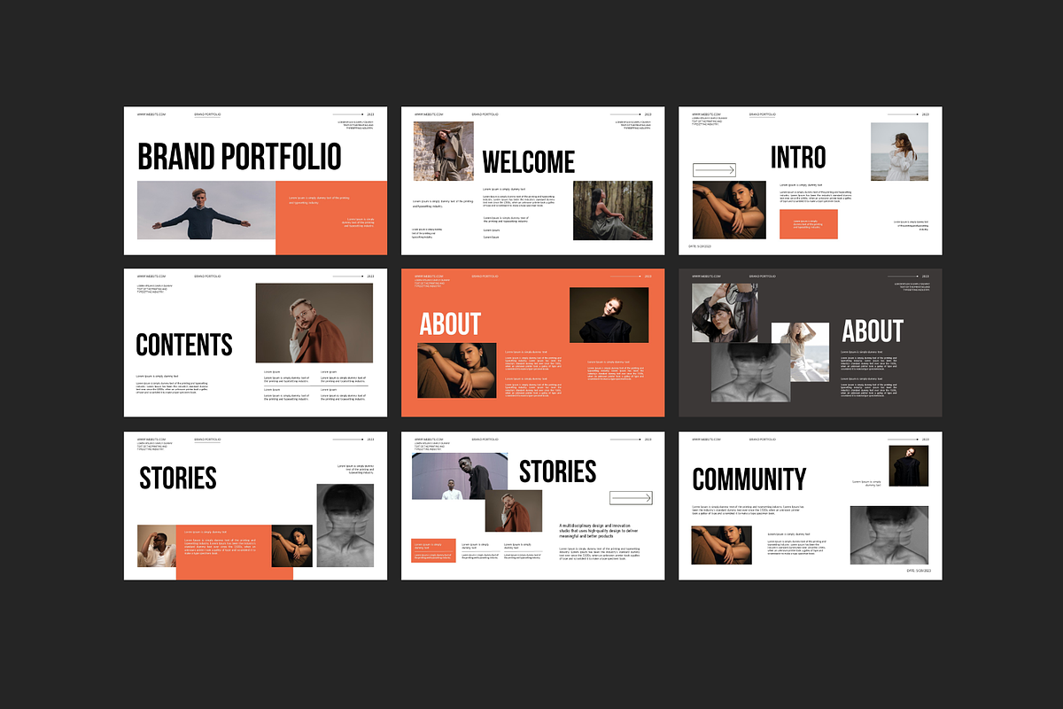 Brand Portfolio Presentation, a Presentation Template by Spesifikdesign (Photo 4 of 9)