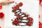 Spring Flowers Pathway Clipart, an Illustration by designcity5 (Thumbnail 3 of 5)
