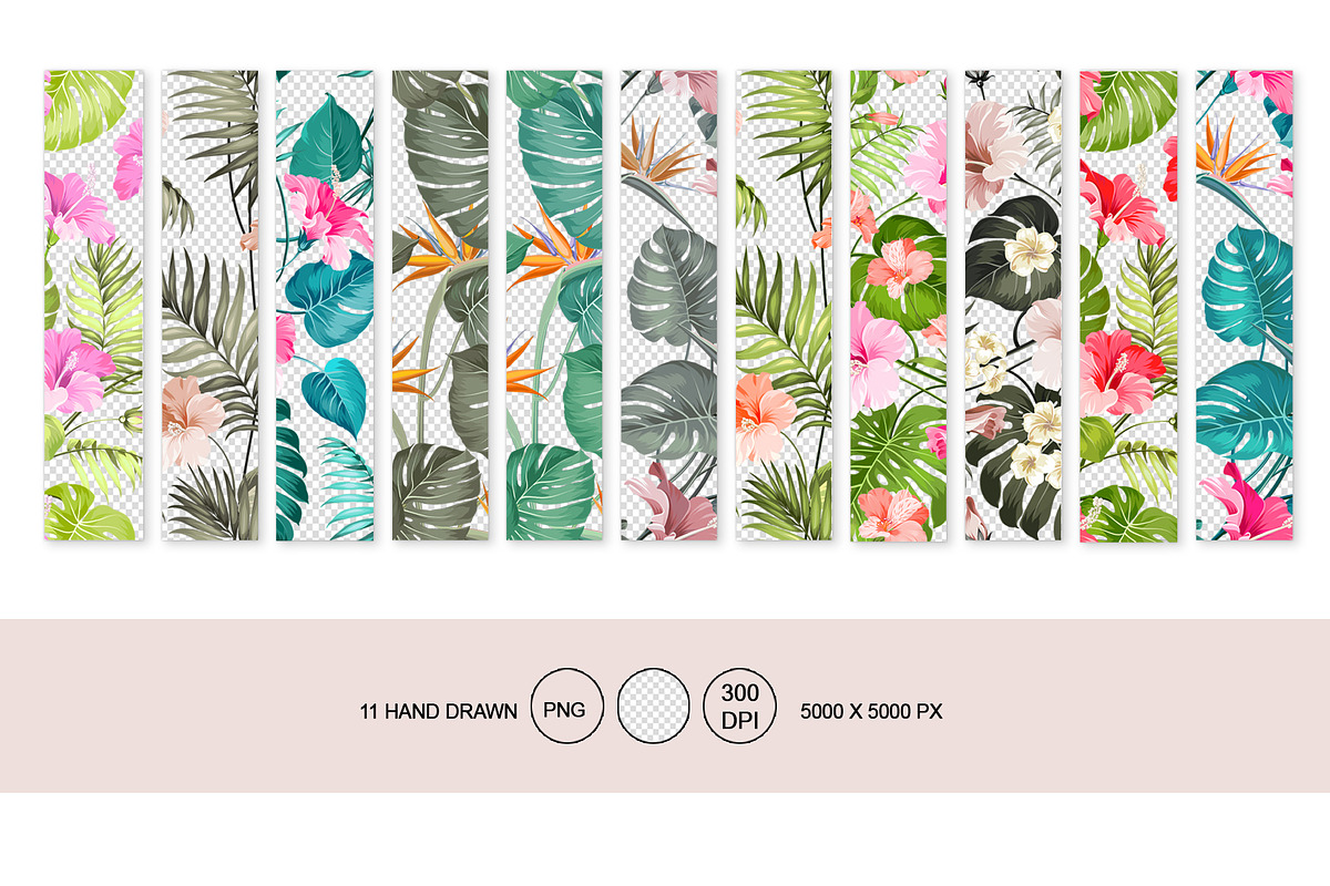 50% OFF! Tropical  jungle, a Pattern Graphic by Kotkoa (Photo 2 of 11)