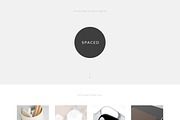 Spaced - PSD Website Template, a Websites & App Template by Goodies! (Thumbnail 2 of 4)