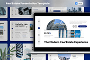 Modern Real Estate Keynote Template, a Presentation Template by MtvtdArt (Thumbnail 1 of 6)