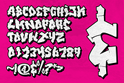 Xandercode - Awesome Graffiti Font, a Blackletter Font by figuree studio (Thumbnail 7 of 10)