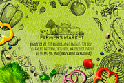 Hand drawn vegetables and fruit, a Decorative Illustration by Ulafant (Thumbnail 1 of 25)