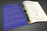 Farewell Funeral Program Template, a Brochure Template by loswl (Thumbnail 2 of 3)