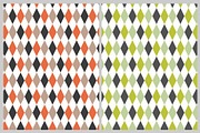 Retro Circus Seamless Patterns., a Decorative Illustration by WINS Doodle shop (Thumbnail 2 of 4)