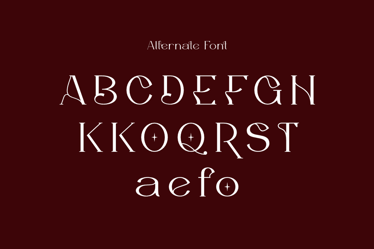 Elagest - Modern Serif Font, a Serif Font by Iqsiart Studio (Photo 15 of 16)