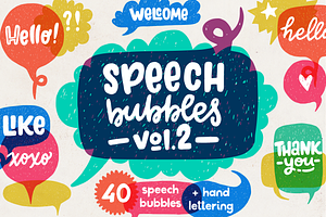 Speech Bubbles collection - Vol.2