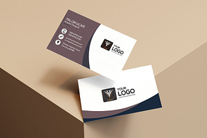 Premade Business Card Design, a Business Card Template by YUDesignStore
