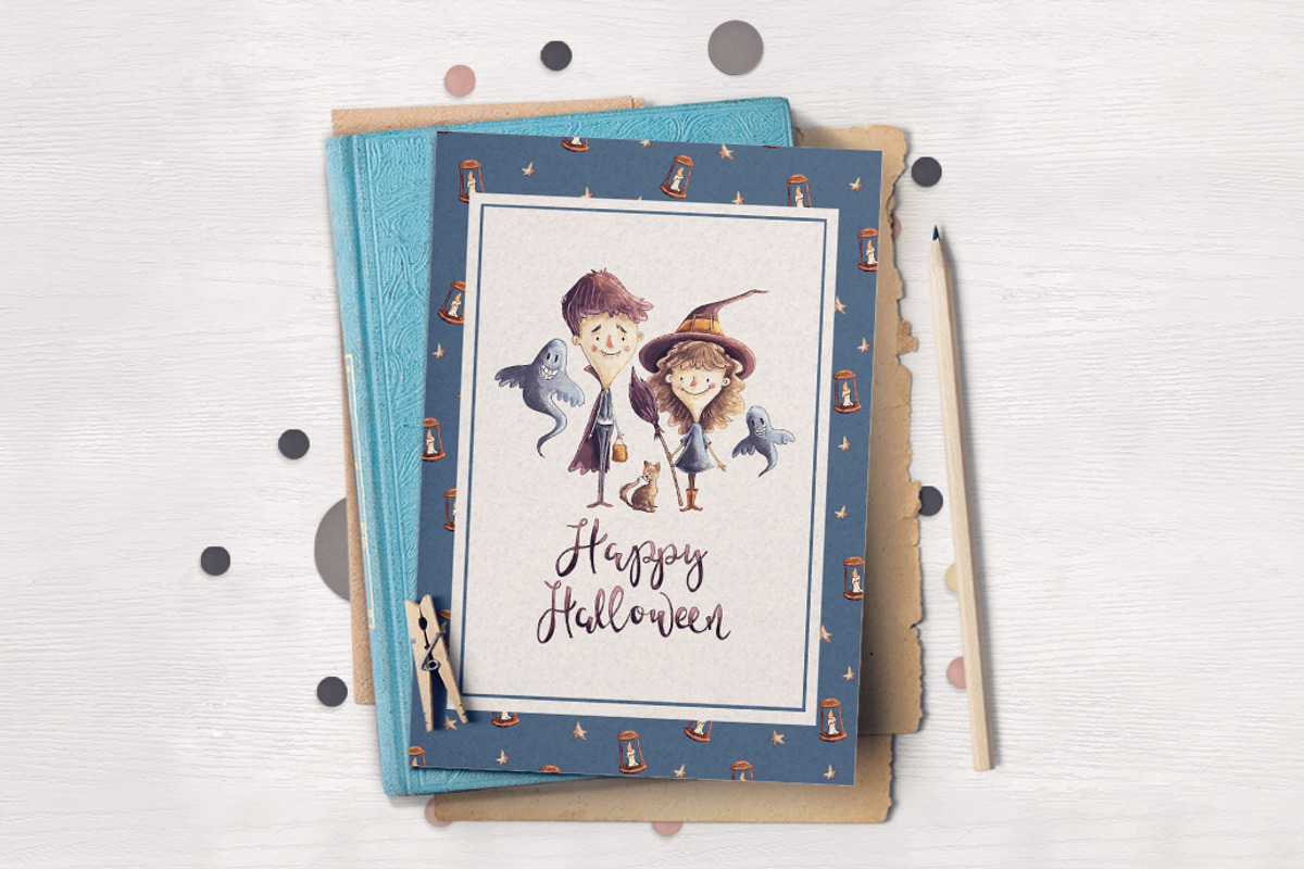 Kids Halloween Characters & Elements, a Decorative Illustration by Yeticrab (Photo 4 of 10)