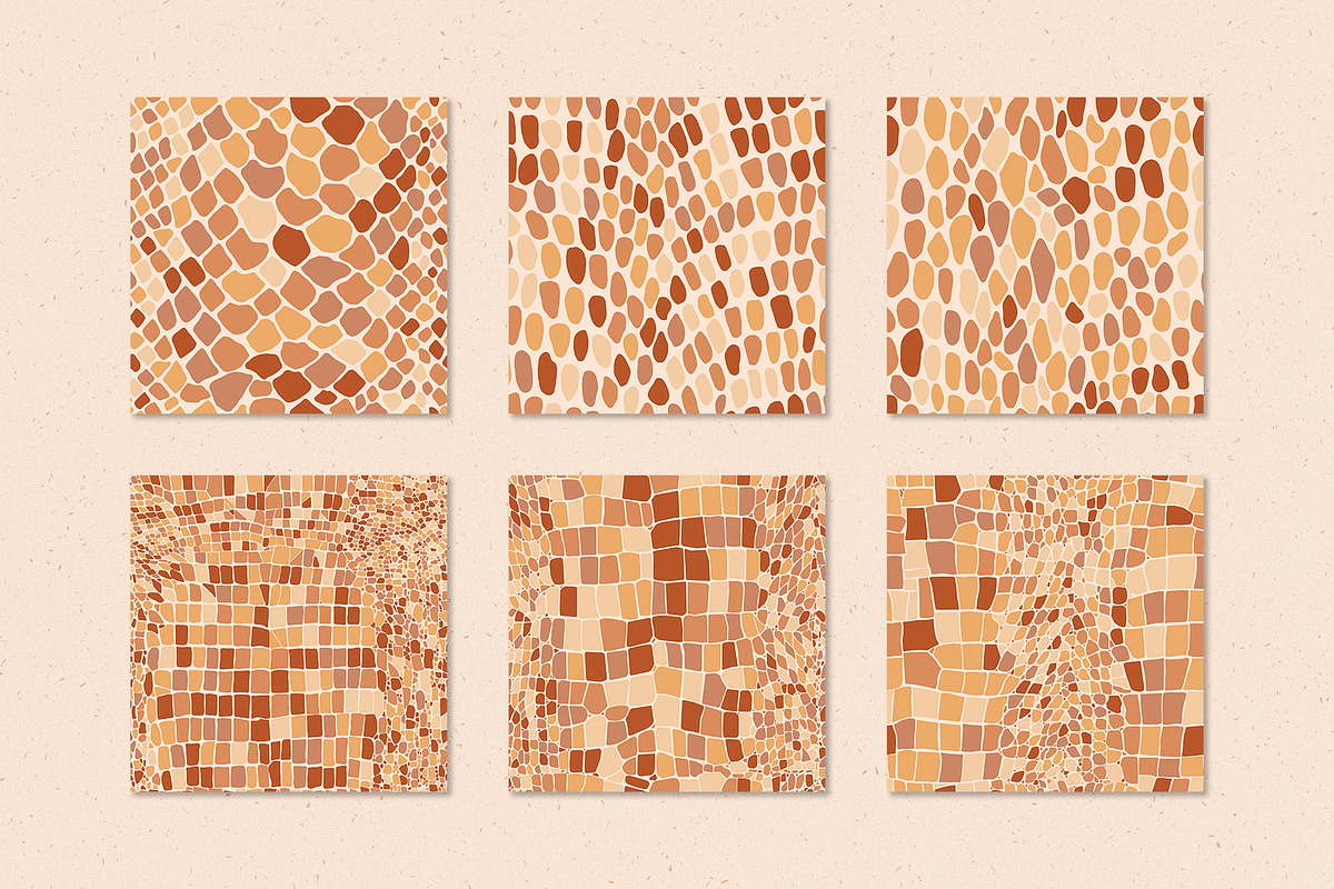 Animal Print - Golden Palette, a Pattern Graphic by Megs Lang (Photo 10 of 10)