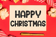 December Christmas, a Handwritten Font by InermediaSTUDIO (Thumbnail 4 of 8)