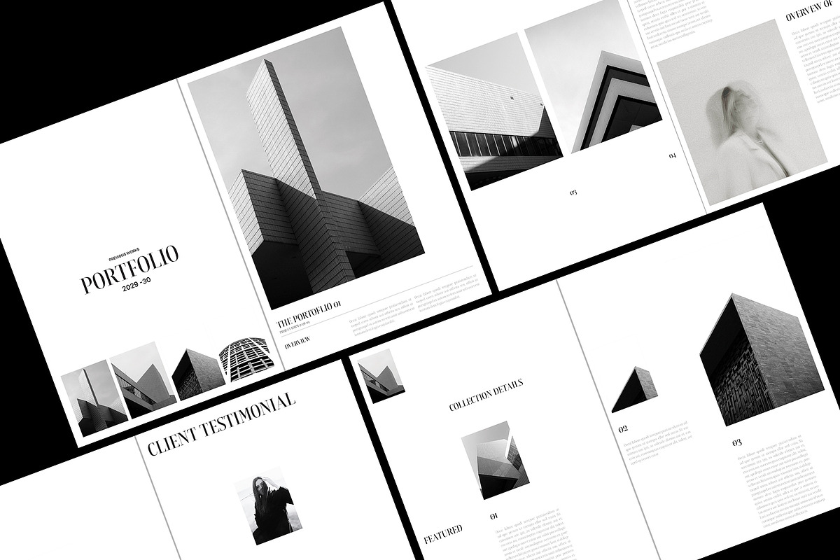 Architecture Portfolio Book, a Brochure Template by Devators (Photo 2 of 7)