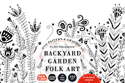 Backyard Garden Folk Art, a Pattern Graphic by Arie Clares (Thumbnail 13 of 13)