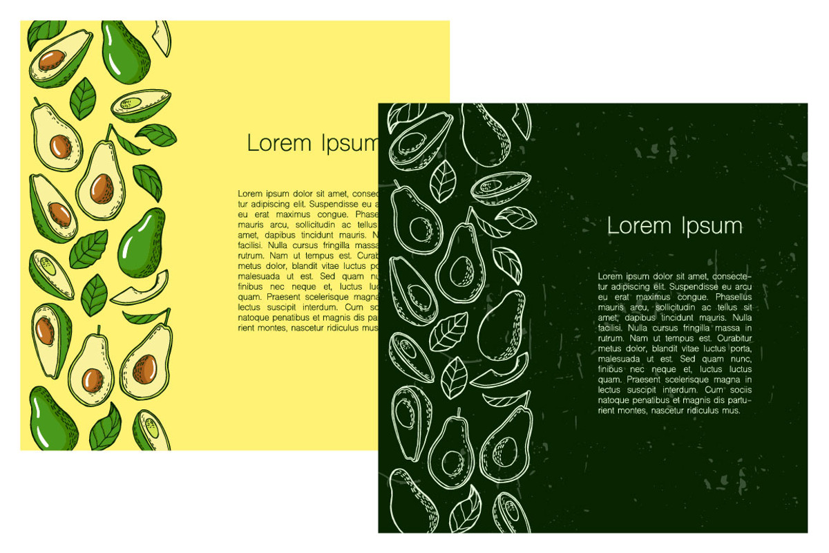 Avocado, a Pattern Graphic by merion_merion (Photo 2 of 4)