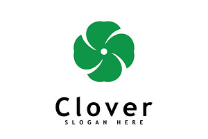 Clover Leaf Logo Template Design, a Templates & Theme by T.Vooka