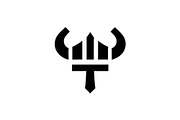 Helmet Logo Vector Minimalist Viking, a Branding & Logo Template by Vectorium Studio (Thumbnail 1 of 2)