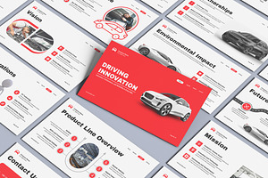 Automobile Presentation Template, a Presentation Template by Mighty-Slide