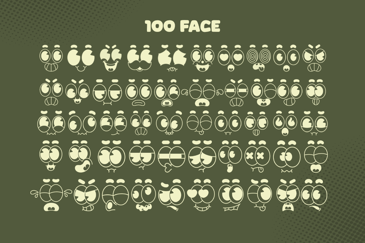 Mega Pack: Retro Plant Stamp, a Brush Add-On by Pixel Picasso Studio (Photo 2 of 13)
