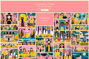 Autumn Time 1- 186 AI illustrations, a Seasonal Illustration by Pundateam (Thumbnail 8 of 9)