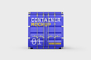 Shipping Container Mockup Set, a Packaging Mockup by mockupatelier (Thumbnail 4 of 12)