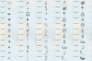 Hygge Procreate stamp brushes, a Brush Add-On by ViktoriArt (Thumbnail 4 of 10)