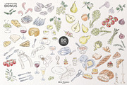Editorial Tablescape Line Art, an Object Graphic by Mio Buono (Thumbnail 14 of 17)