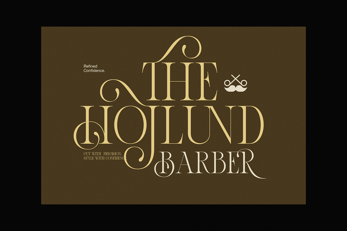 Ames uxury Serif Font, a Serif Font by Graphicxell (Photo 2 of 8)