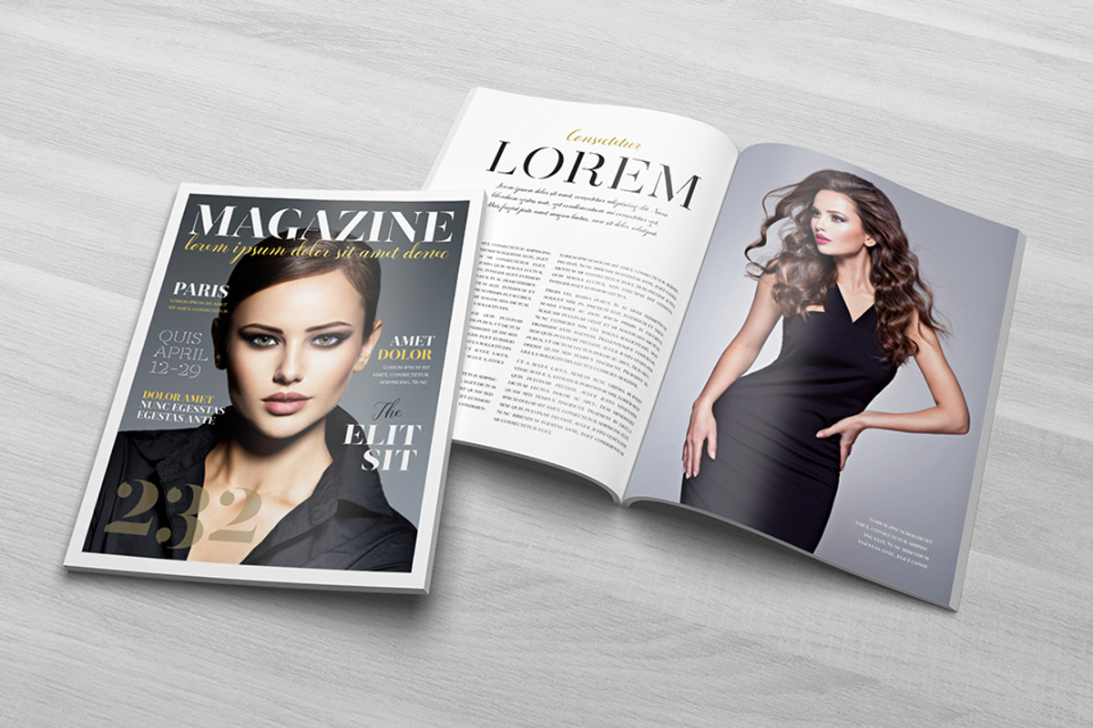US Letter Magazine Mockup, a Print Template by Petr Stránský (Photo 14 of 15)