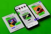 Electronic Sale Instagram Carousel &, a Social Media Template by Attype (Thumbnail 3 of 5)