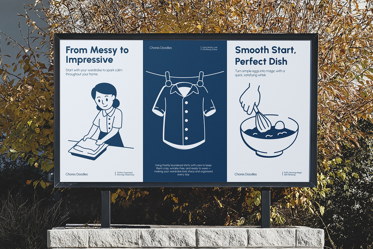 Chores Doodle Icon Set, an Outline Icon by Vectors Market (Photo 4 of 8)