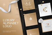 Luxury Alphabet Logo Template, a Branding & Logo Template by Rukuru Studio (Thumbnail 1 of 6)