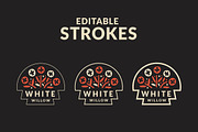Abstract Linocut Badge Builder, a Branding & Logo Template by ClayStudio (Thumbnail 3 of 12)