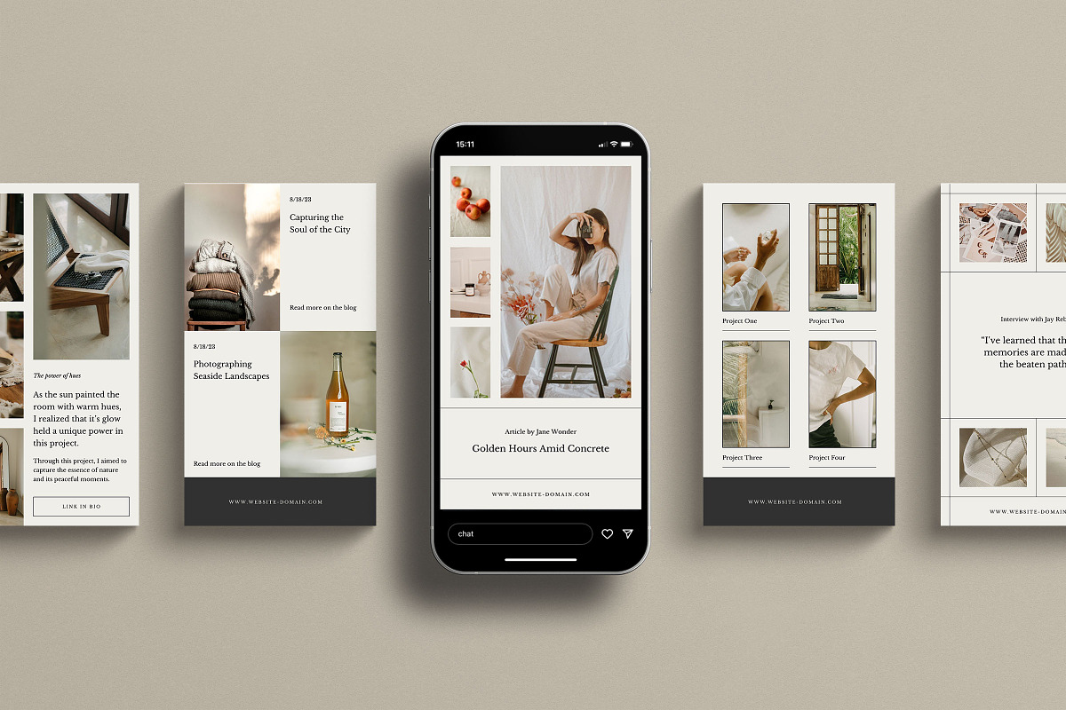 Alpaca Social Media Kit, a Social Media Template by Ruben Stom (Photo 4 of 19)