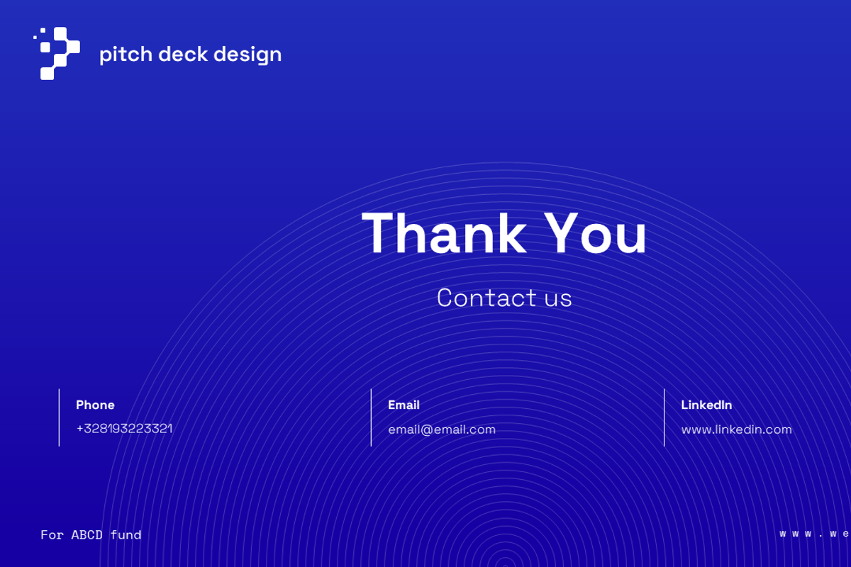 2021 Pitch Deck PowerPoint, a Presentation Template by 33slides (Photo 34 of 34)