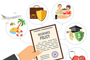 Insurance Services Concepts, an Education Illustration by TAlex (Thumbnail 4 of 6)