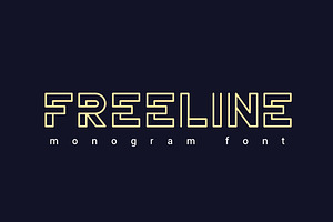 FreeLine Font